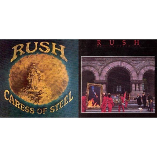 This is a 2 CD SKU bundle.
1.This CD is brand new.Format: CDMusic Style: Hard RockThis item's title is: Caress Of SteelArtist: RushLabel: MERCURYBarcode: 731453462526Release Date: 5/6/1997
2.This CD is brand new.