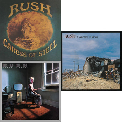 Caress Of Steel (180G/Dl Card) & Farewell To Kings (180G) & Power Windows (180G)