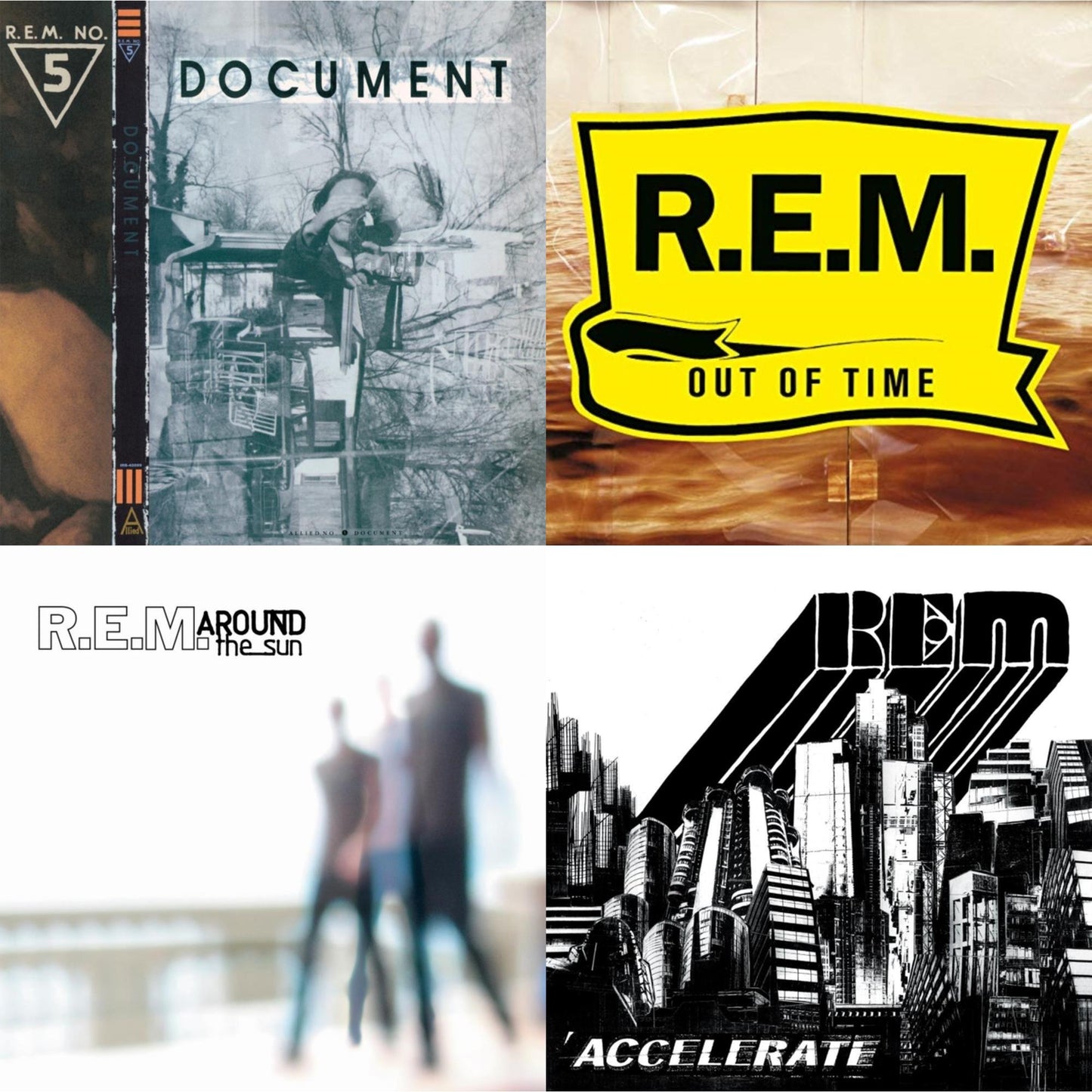 Document & Out Of Time & Around The Sun (2LP) & Accelerate