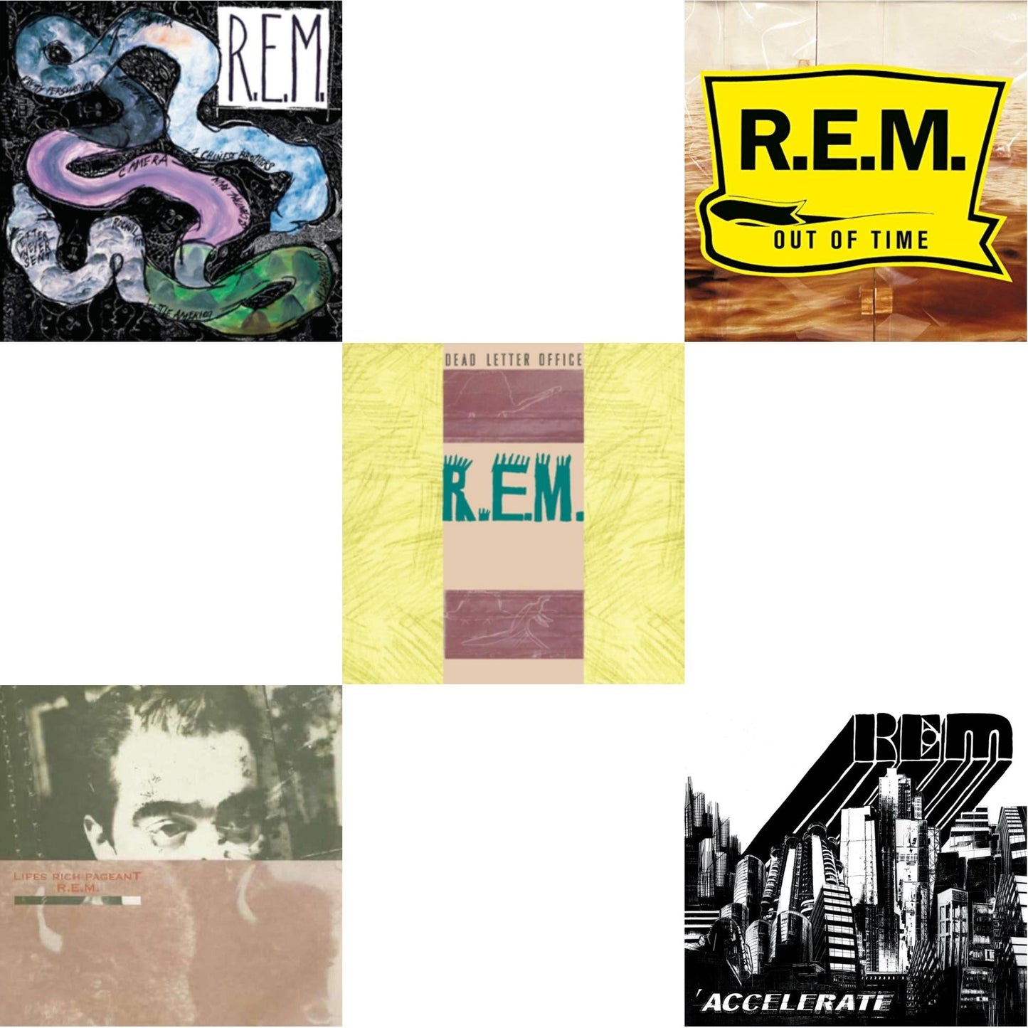 Reckoning & Lifes Rich Pageant & Dead Letter Office & Out Of Time & Accelerate