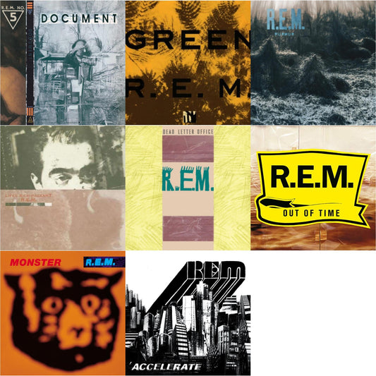 Document & Green & Murmur & Lifes Rich Pageant & Dead Letter Office & Out Of Time & Monster & Accelerate