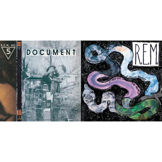 This is a 2 LP Vinyl SKU bundle.
1.This LP Vinyl is brand new.Format: LP VinylThis item's title is: DocumentArtist: R.E.M.Label: I.R.S. RecordsBarcode: 076742205911Release Date: 9/2/2008
2.This LP Vinyl is brand new.
