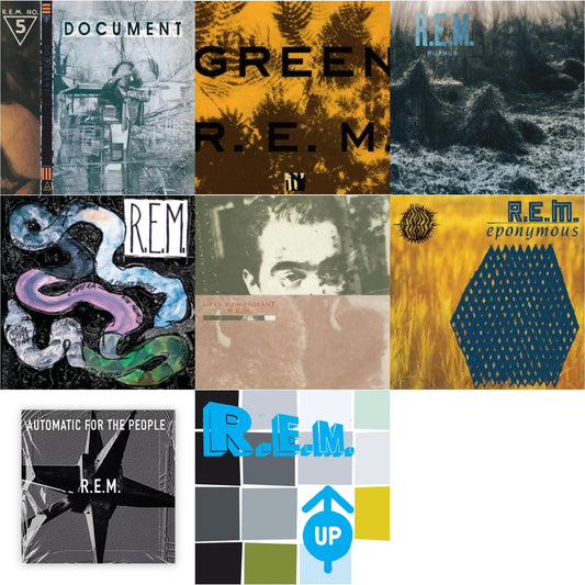 Document & Green & Murmur & Reckoning & Lifes Rich Pageant & Eponymous & Automatic For The People (25Th Anniversary Deluxe Edition) & Up (25Th Anniversary) (Deluxe Edition) (2LP)