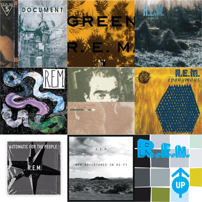 Document & Green & Murmur & Reckoning & Lifes Rich Pageant & Eponymous & Automatic For The People (25Th Anniversary Deluxe Edition) & New Adventures In Hi-Fi (25Th Anniversary Edition/2LP/180G) & Up (25Th Anniversary) (Deluxe Edition) (2LP)