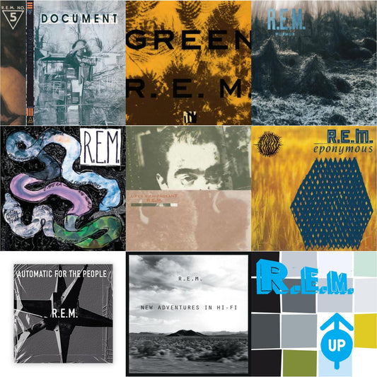 Document & Green & Murmur & Reckoning & Lifes Rich Pageant & Eponymous & Automatic For The People (25Th Anniversary Deluxe Edition) & New Adventures In Hi-Fi (25Th Anniversary Edition/2LP/180G) & Up (25Th Anniversary) (Deluxe Edition) (2LP)
