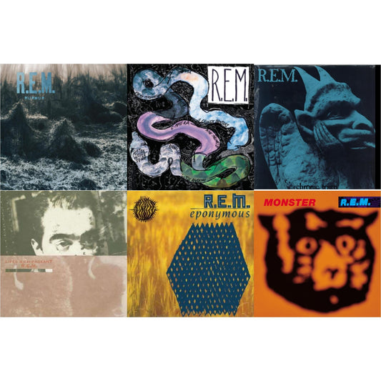 Murmur & Reckoning & Chronic Town & Lifes Rich Pageant & Eponymous & Monster