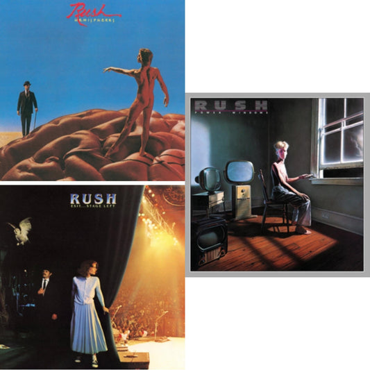 Hemispheres (180G) & Exit Stage Left (180G) & Power Windows (180G)