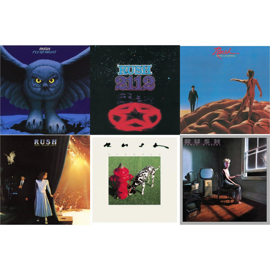 Fly By Night (180G) & 2112 (180G) & Hemispheres (180G) & Exit Stage Left (180G) & Signals (180G) & Power Windows (180G)