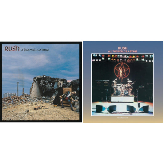 All The World's A Stage (180G) & Farewell To Kings (180G)