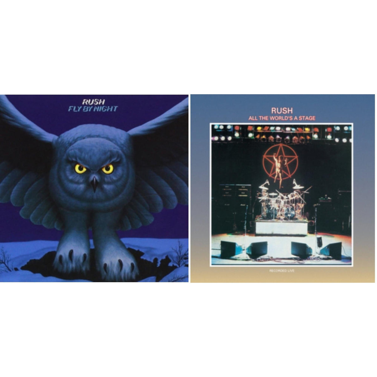 Fly By Night (180G) & All The World's A Stage (180G)