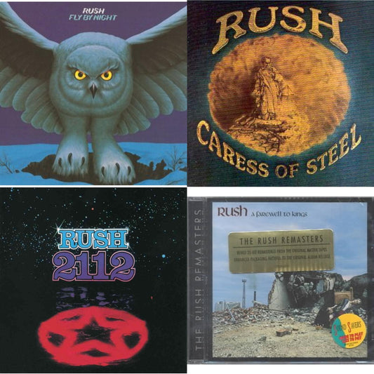Fly By Night & Caress Of Steel & 2112 & Farewell To Kings