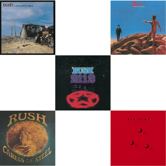 Caress Of Steel (180G/Dl Card) & 2112 (180G) & Farewell To Kings (180G) & Hemispheres (180G) & Hold Your Fire (180G)