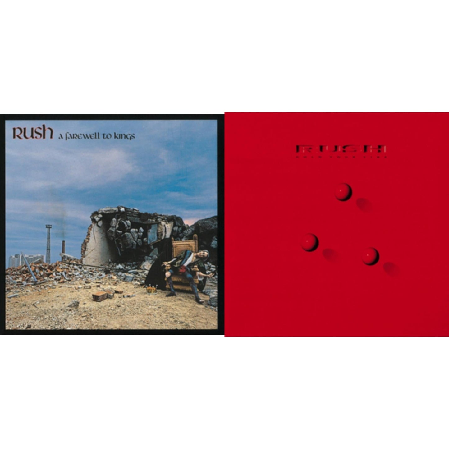 Farewell To Kings (180G) & Hold Your Fire (180G)