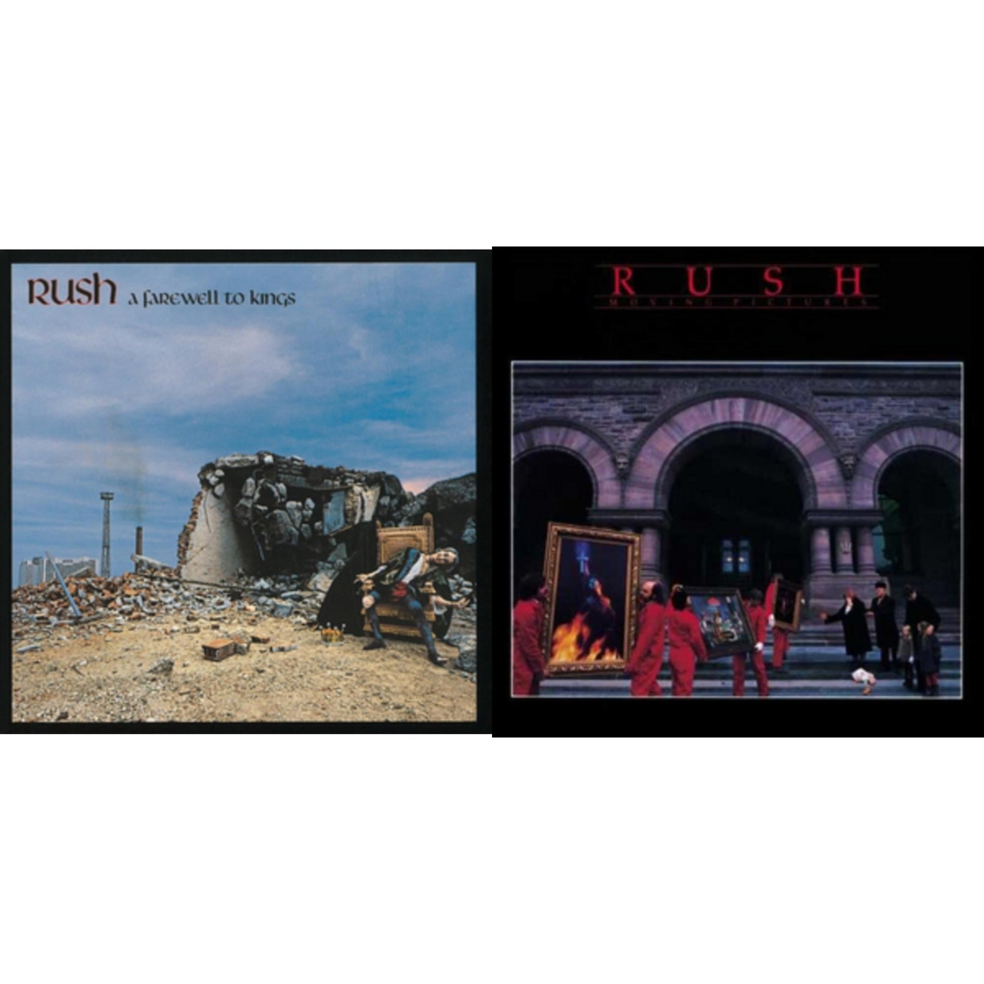 This is a 2 LP Vinyl SKU bundle.
1.This LP Vinyl is brand new.Format: LP VinylMusic Style: Prog RockThis item's title is: Farewell To Kings (180G)Artist: RushLabel: UMeBarcode: 602547117632Release Date: 4/21/2015
2.This LP Vinyl is brand new.