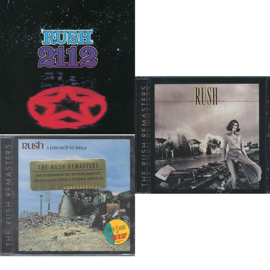 2112 & Farewell To Kings & Permanent Waves