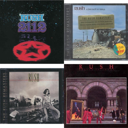 2112 & Farewell To Kings & Permanent Waves & Moving Pictures (Remastered)