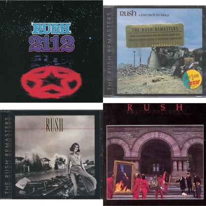 2112 & Farewell To Kings & Permanent Waves & Moving Pictures (Remastered)