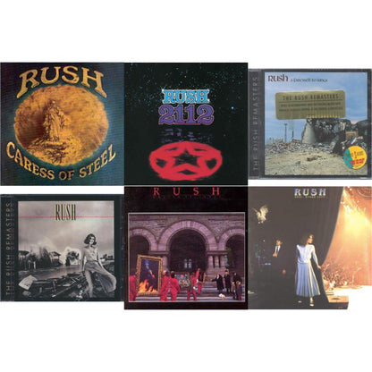 Caress Of Steel & 2112 & Farewell To Kings & Permanent Waves & Moving Pictures (Remastered) & Exit Stage Left