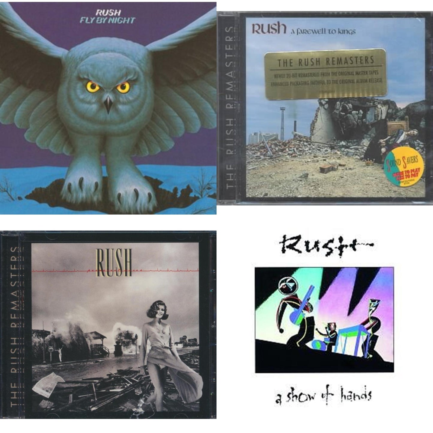 Fly By Night & Farewell To Kings & Permanent Waves & Show Of Hands