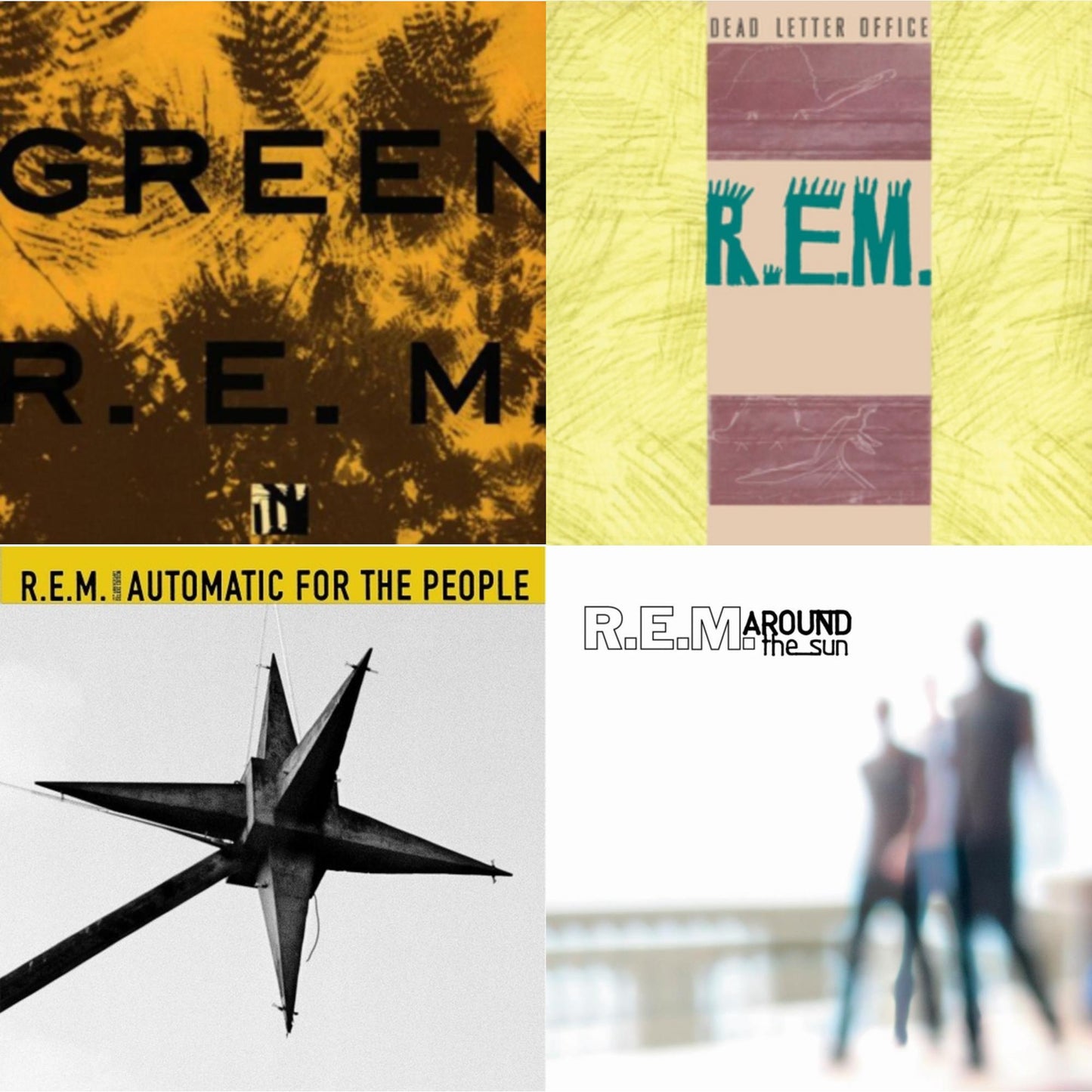 Green & Dead Letter Office & Automatic For The People (25Th Anniversary Deluxe Edition) & Around The Sun (2LP)