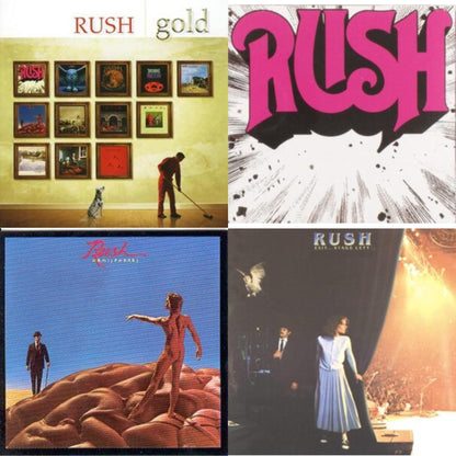 Gold & Rush & Hemispheres & Exit Stage Left