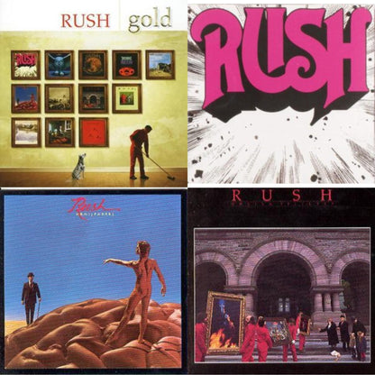 Gold & Rush & Hemispheres & Moving Pictures (Remastered)