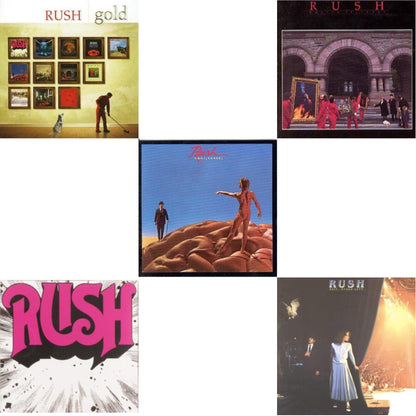 Gold & Rush & Hemispheres & Moving Pictures (Remastered) & Exit Stage Left