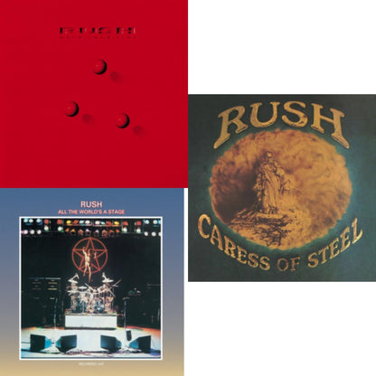 Caress Of Steel (180G/Dl Card) & All The World's A Stage (180G) & Hold Your Fire (180G)