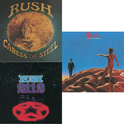 Caress Of Steel (180G/Dl Card) & 2112 (180G) & Hemispheres (180G)