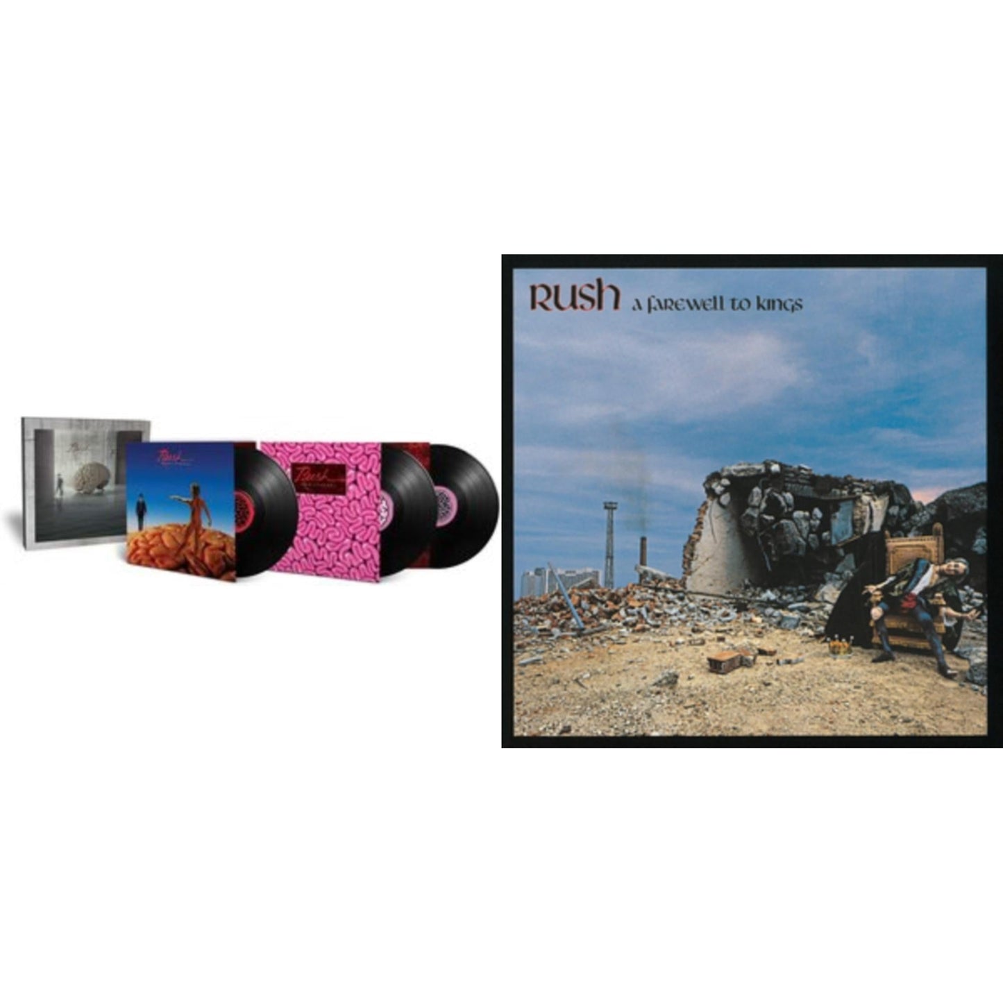 This is a 2 LP Vinyl SKU bundle.
1.This LP Vinyl is brand new.Format: LP VinylMusic Style: Hard RockThis item's title is: Hemispheres (40Th Anniversary/3 LP)Artist: RushLabel: OleBarcode: 602567955771Release Date: 11/16/2018
2.This LP Vinyl is brand new.