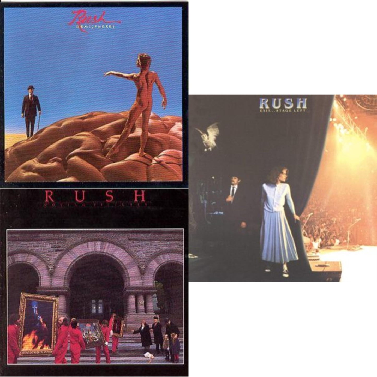 Hemispheres & Moving Pictures (Remastered) & Exit Stage Left