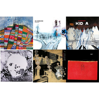 Ok Computer (2LP/180G) & Kid A (2LP/180G) & Amnesiac (2LP/180G) & I Might Be Wrong & Hail To The Thief (2LP/45 RPM/180G) & Moon Shaped Pool (Foil Gatefold Cover)
