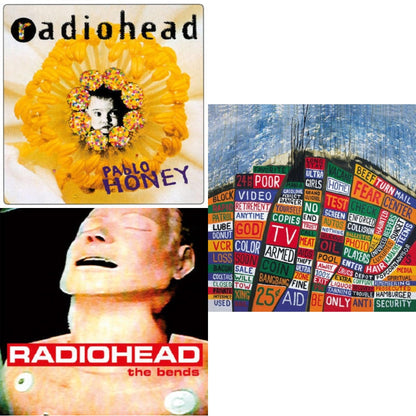 Pablo Honey (180G) & Bends (180G) & Hail To The Thief (2LP/45 RPM/180G)