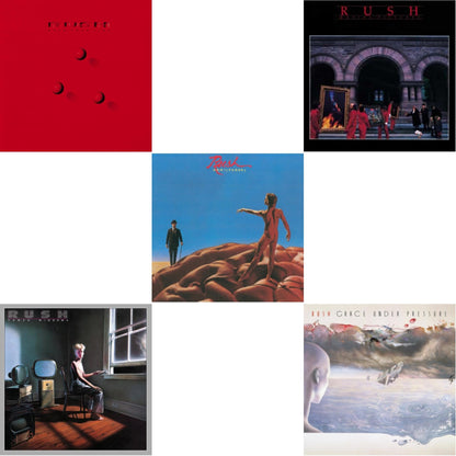 Hemispheres (180G) & Moving Pictures (180G LP Vinyl/Dl Card) & Grace Under Pressure (180G) & Power Windows (180G) & Hold Your Fire (180G)