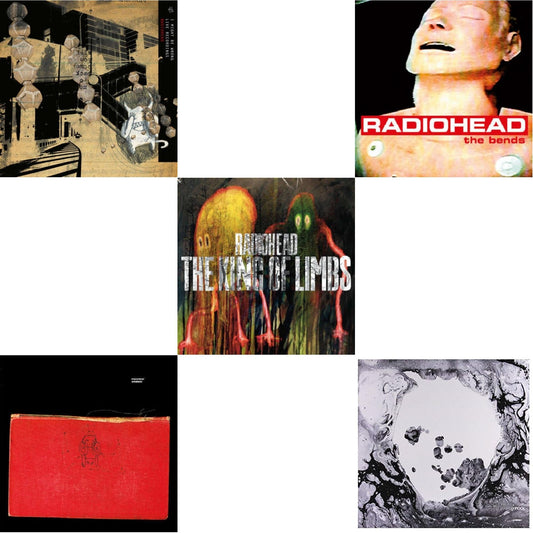 Bends (180G) & Amnesiac (2LP/180G) & I Might Be Wrong & King Of Limbs (180G) & Moon Shaped Pool (Foil Gatefold Cover)