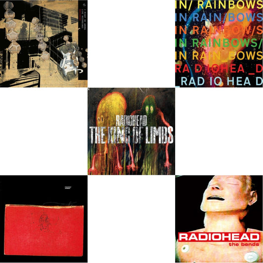 In Rainbows (180G) & Bends (180G) & Amnesiac (2LP/180G) & I Might Be Wrong & King Of Limbs (180G)