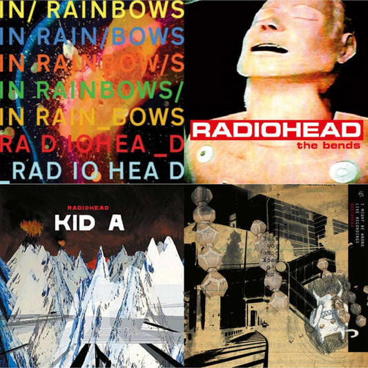 In Rainbows (180G) & Bends (180G) & Kid A (2LP/180G) & I Might Be Wrong