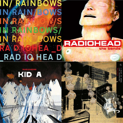 In Rainbows (180G) & Bends (180G) & Kid A (2LP/180G) & I Might Be Wrong