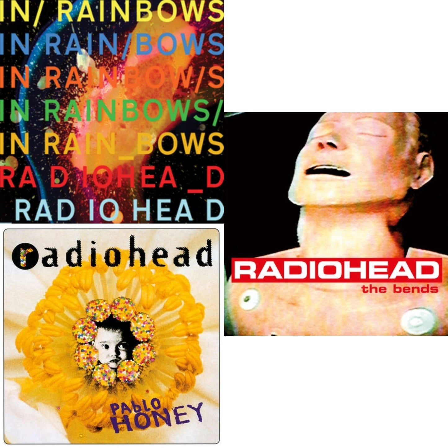 In Rainbows & Pablo Honey & Bends