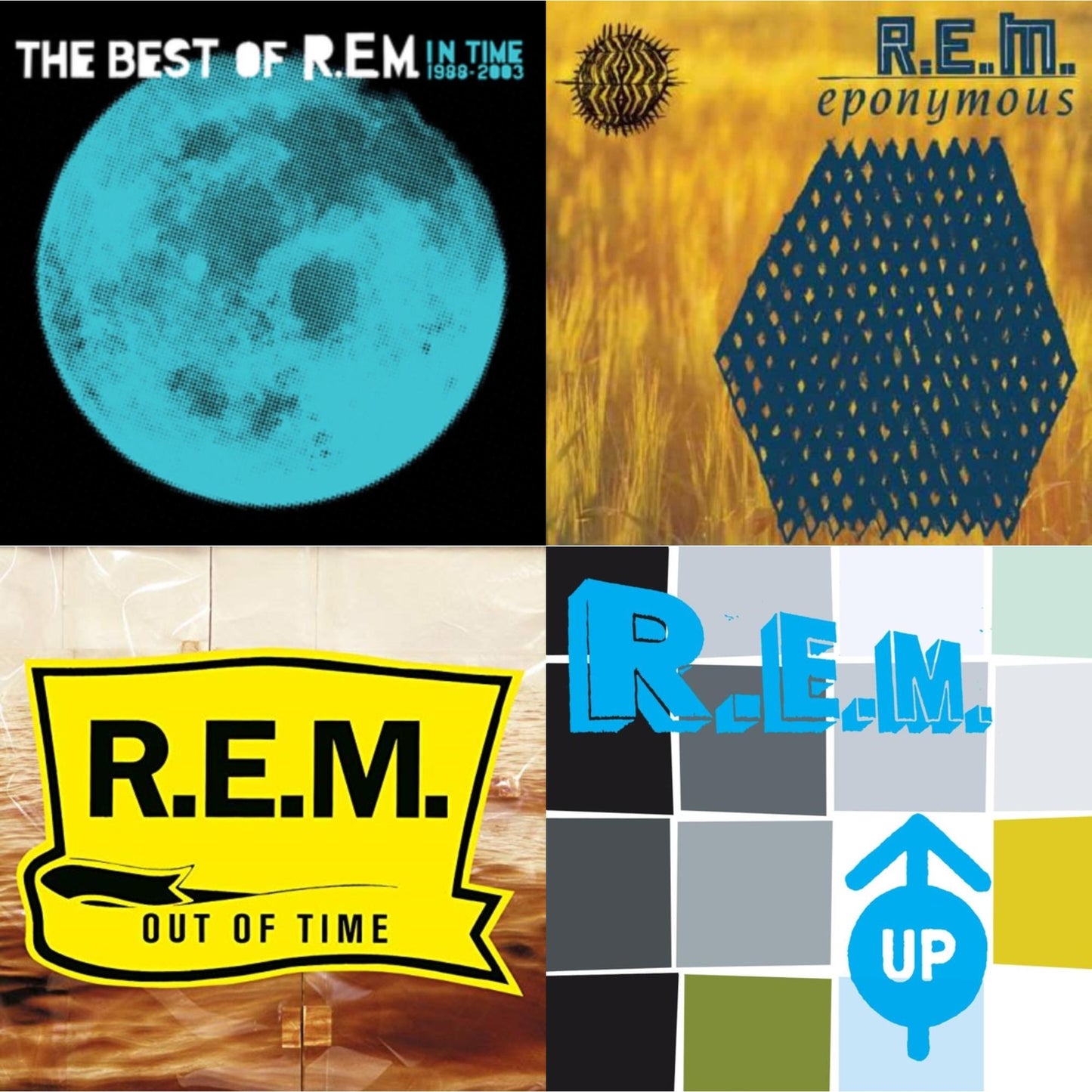 Eponymous & Out Of Time & In Time: The Best Of R.E.M. 1988-2003 (2LP/180G) & Up (25Th Anniversary) (Deluxe Edition) (2LP)