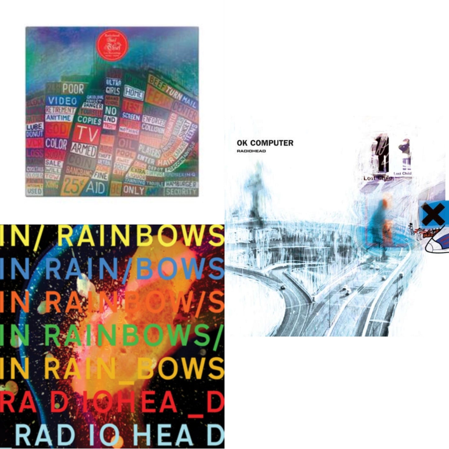 Hail To The Thief (Live Recordings 2003-2009) & In Rainbows & Ok Computer