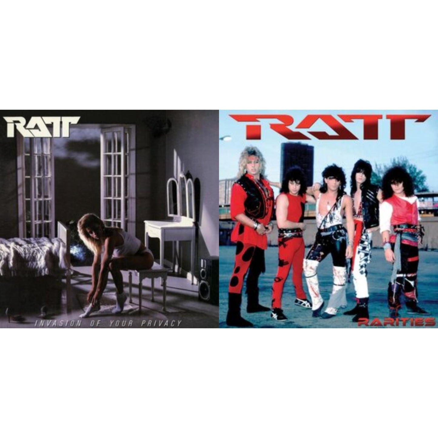 Invasion Of Your Privacy (Black/Grey/White LP Vinyl) & Rarities (Red LP Vinyl)