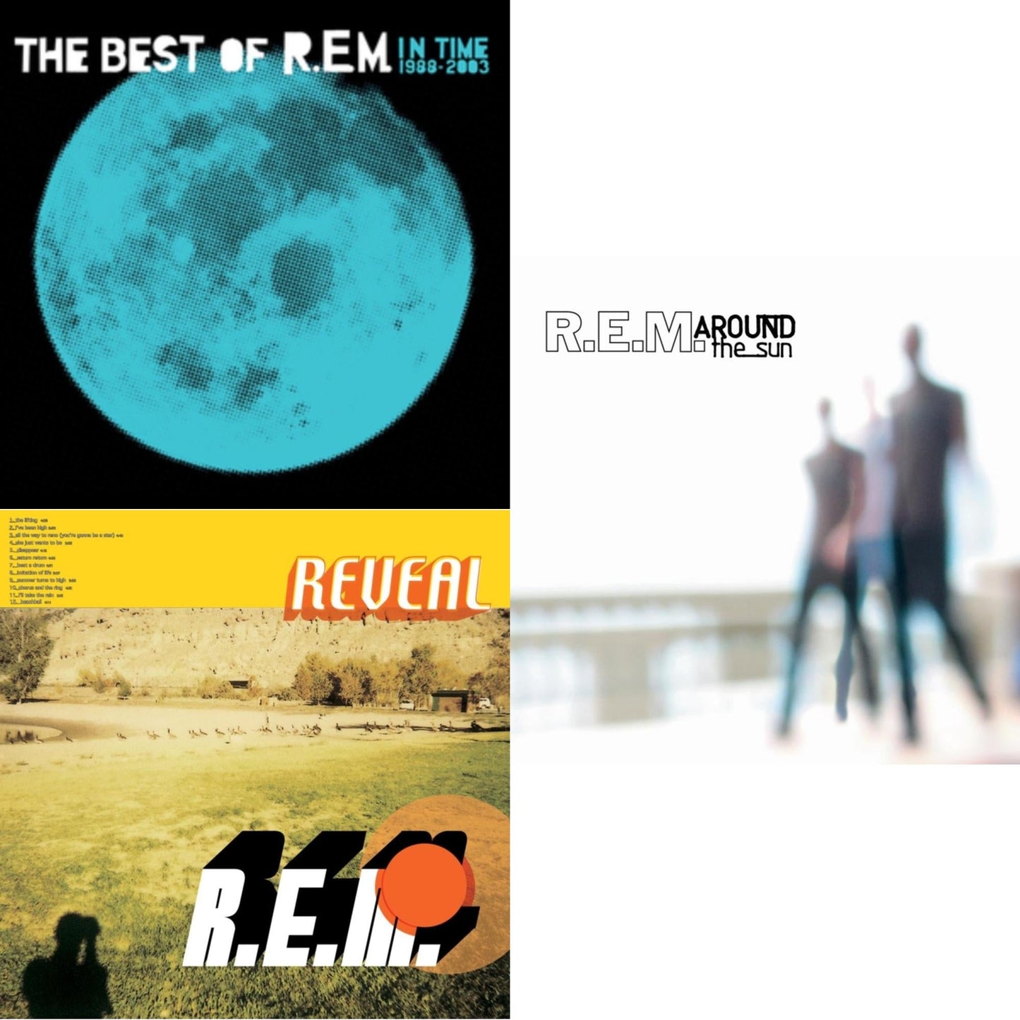 In Time: The Best Of R.E.M. 1988-2003 (2LP/180G) & Reveal & Around The Sun (2LP)