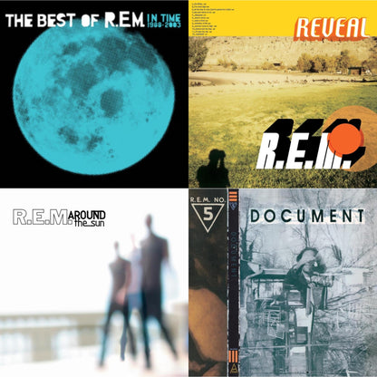 Document & In Time: The Best Of R.E.M. 1988-2003 (2LP/180G) & Reveal & Around The Sun (2LP)