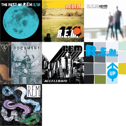 Document & Reckoning & In Time: The Best Of R.E.M. 1988-2003 (2LP/180G) & Up (25Th Anniversary) (Deluxe Edition) (2LP) & Reveal & Around The Sun (2LP) & Accelerate