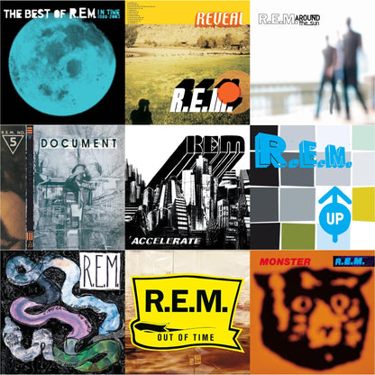 Document & Reckoning & Out Of Time & In Time: The Best Of R.E.M. 1988-2003 (2LP/180G) & Monster & Up (25Th Anniversary) (Deluxe Edition) (2LP) & Reveal & Around The Sun (2LP) & Accelerate