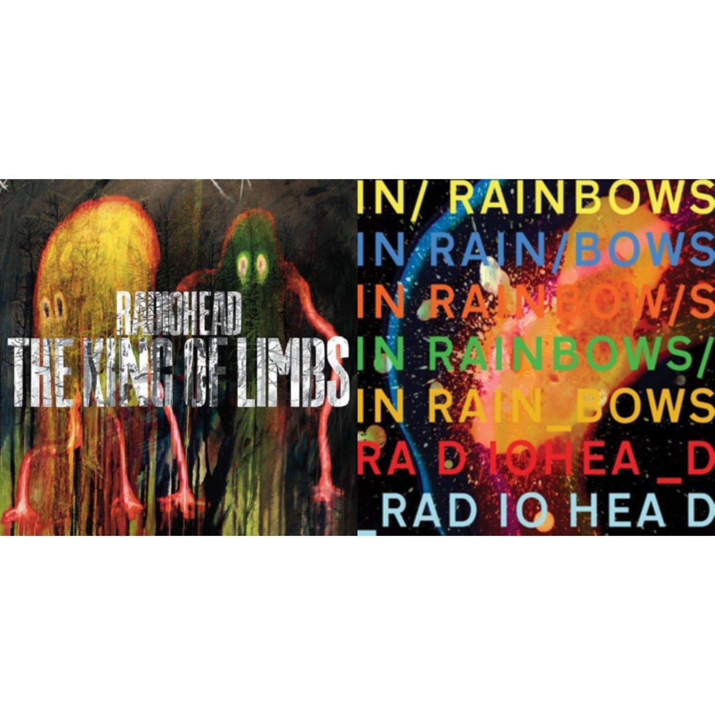 This is a 2 LP Vinyl SKU bundle.
1.This LP Vinyl is brand new.Format: LP VinylMusic Style: BreakbeatThis item's title is: In Rainbows (180G)Artist: RadioheadLabel: XL RECORDINGSBarcode: 634904032418Release Date: 6/17/2016
2.This LP Vinyl is brand new.