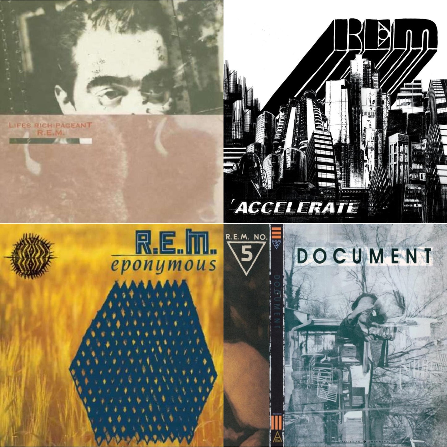 Document & Lifes Rich Pageant & Eponymous & Accelerate