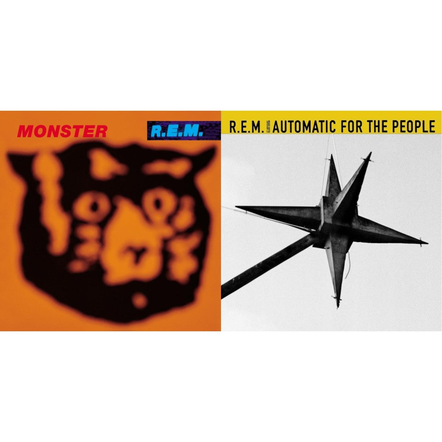 R.E.M. - Automatic For The People (25Th Anniversary Deluxe Edition) & Monster - LP Vinyl Bundle