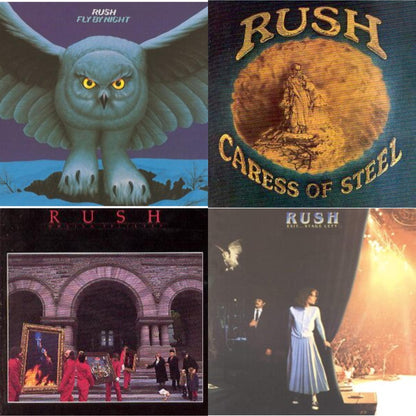 Fly By Night & Caress Of Steel & Moving Pictures (Remastered) & Exit Stage Left